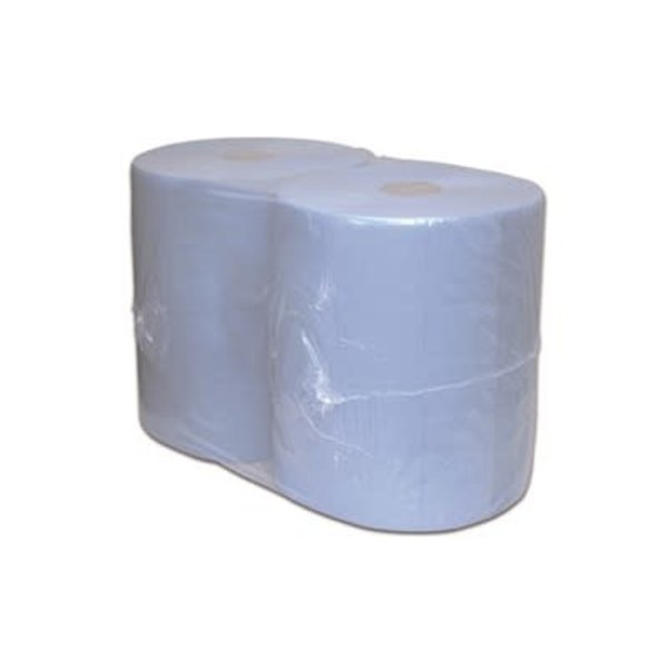 Euro Products Industriepapier Cellulose blauw 2 laags - 380 meter