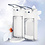 Dispenser Universele met Armbeugel en fles 1000ml.