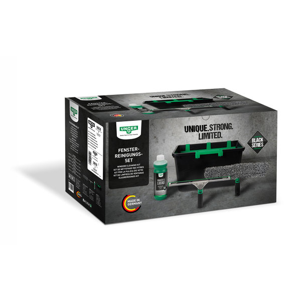 Unger Black Series Glasreinigings kit 35cm