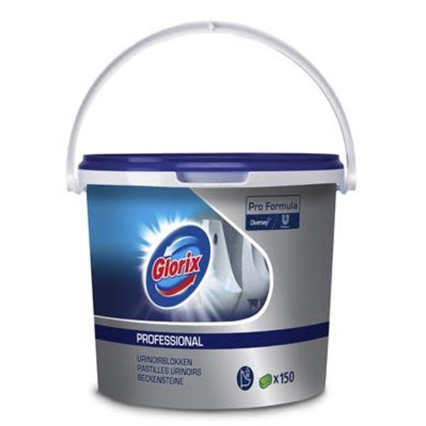 Glorix Pro Formula Urinoirblokken 150 st. Lemon