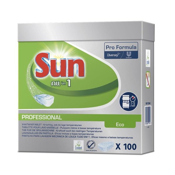 Sun Pro Formula All-in-1 Eco Vaatwastabletten 100 st.