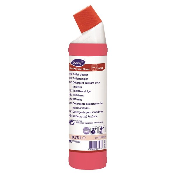 Diversey Toiletreiniger Sani Clonet 750 ml.