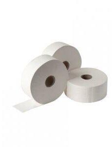 Abena Toiletpapier Wit Recycle 2-laags Jumbo Maxi