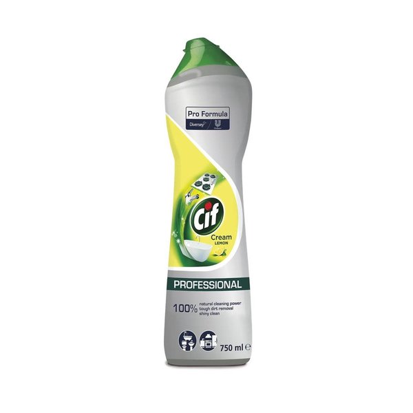 Cif Pro Formula Cif Professional Cream Lemon Schuurmiddel 750 ml