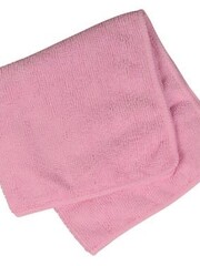 Abena Microvezeldoek dik 40 x 40 cm. Roze/Rood pak à 10 st.