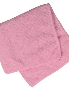 Abena Microvezeldoek dik 40 x 40 cm. Roze/Rood pak à 10 st.
