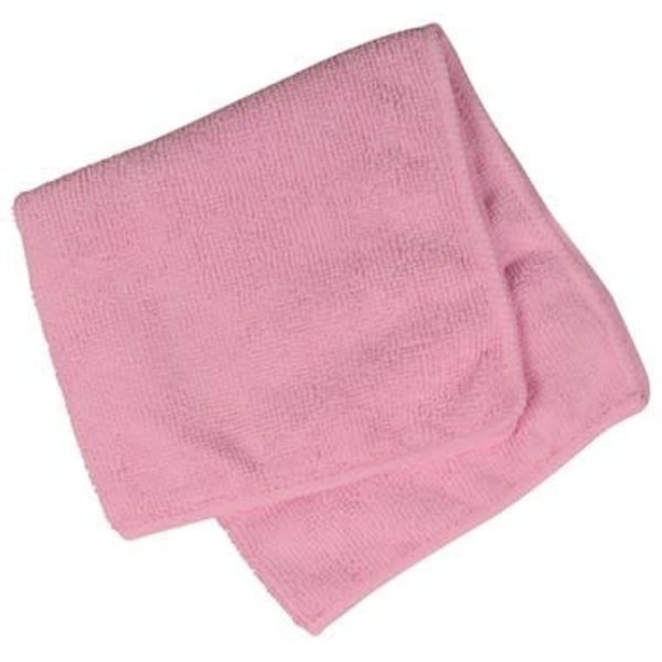 Abena Microvezeldoek dik 40 x 40 cm. Roze/Rood pak à 10 st.