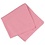 Abena Microvezeldoek dun 40 x 40 cm. Roze/Rood pak à 20 st.