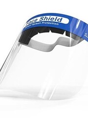  Gelaatscherm met elastische band