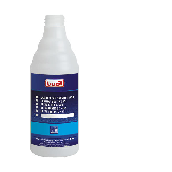 Buzil Gebruiksflacon, interieur 600 ml.