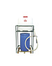 Buzil Snelvulsysteem 200 ltr.