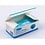 Mondkapjes 3-laags doosje 50 stuks Blauw/Wit