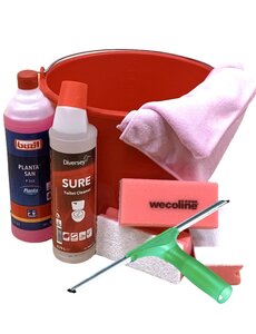  Sanitair Reiniging Set