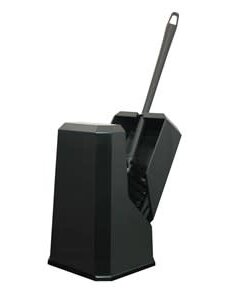 Euro Products Euro Pearl Black toiletborstelhouder