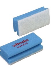 Vileda Schuurspons Blauw/Wit met Handgreep 10 st.