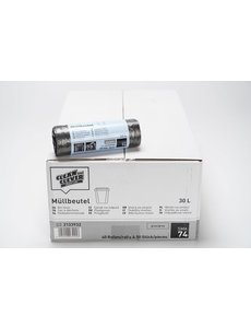  Pedaalemmerzakken HDPE 50x60cm 5my grijs 40 Rollen