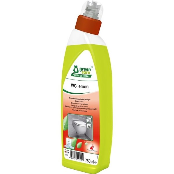 Green Care Toiletreiniger Lemon met Citroenzuur Fles 750ml.