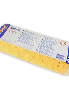 Spontex Azella Sponzen Azella 82 geel Pak 10 st.
