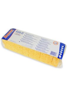 Spontex Azella Sponzen Azella 82 geel Pak 10 st.