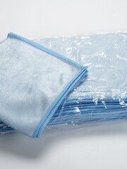  Microvezeldoek 40x40cm Blauw  280 g /m2 - pak á 25 st.