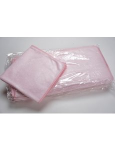  Microvezeldoek 40x40cm Roze/Rood 280 g /m2