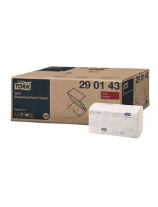 Tork Tork Z-vouw handdoek H3 Geavanceerd wit 2lg. 26x23cm