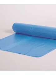 Powersterko Afvalzakken T50 LDPE 70x110cm Blauw 120L  Rol á 20 st.