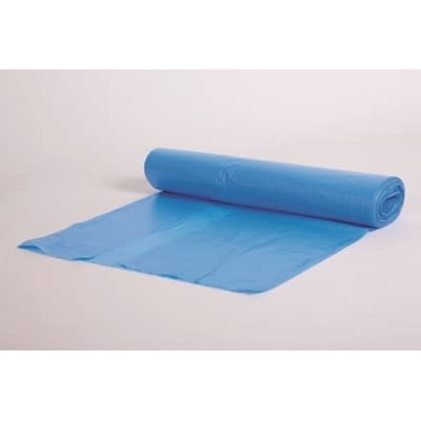 Powersterko Afvalzakken T50 LDPE 70x110cm Blauw 120L  Rol á 20 st.