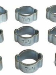  3 Slangklem/Oorklem  7-9 mm (werkslang).