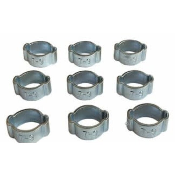 3 Slangklem/Oorklem  7-9 mm (werkslang).