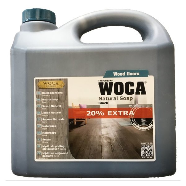 Woca Natural Soap Black 2,5 L.