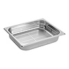 CaterChef GN bak 1/2 - 65 mm rvs geperforeerd Heavy Duty