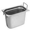 CaterChef GN bak 1/4 - 200 mm rvs met grepen Heavy Duty