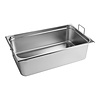 CaterChef GN bak 1/1 - 150 mm rvs met grepen Heavy Duty