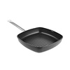 Hendi Grillpan 28x28 cm gietaluminium Titanium Professional