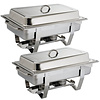 Olympia Chafing dish Milan 1/1 GN - 2 stuks
