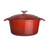 Vogue Braadpan rond 4 liter rood