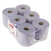 Jantex Handdoekrol blauw 1-laags - 6 stuks