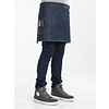 Chaud Devant Sloof Backpocket Blue Denim 16" W90 - L40 cm