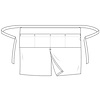 Chaud Devant Sloof 4-Pockets Taupe W90 - L80 cm