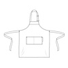 Chaud Devant Schort Base Grey Denim W70 - L75 cm