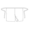 Chaud Devant Sloof Slit Grey W100 - L80 cm
