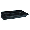 CaterChef GN bak 1/1 - 65 mm zwart polycarbonaat