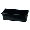 CaterChef GN bak 1/1 - 150 mm zwart polycarbonaat