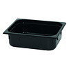 CaterChef GN bak 1/2 - 100 mm zwart polycarbonaat