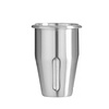 Hendi Beker voor milkshaker 0,95 liter roestvrijstaal