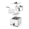 Hendi Friteuse Profi Line met aftapkraan 8 liter