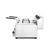 Hendi Friteuse Profi Line met aftapkraan 8+8 liter