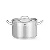 Hendi Kookpan middel 4 ltr rvs Profi Line