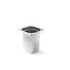 Hendi GN bak 1/6 - 200 mm rvs Kitchen Line